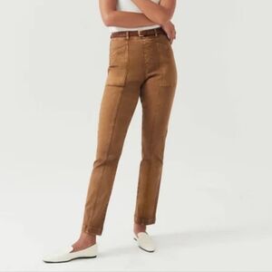 Spanx Stretch Twill Straight Leg Pants Sz medium